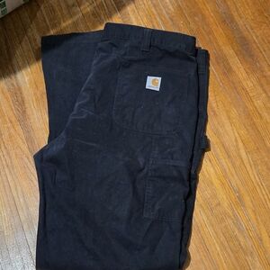 Carhartt Men's Black Work Pants